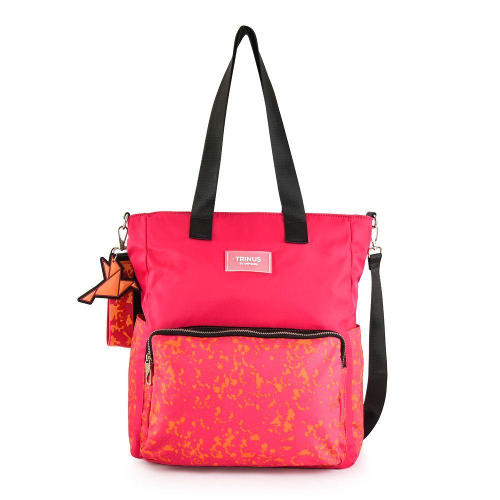 Paly Cartera Dos Asas Shopping Fucsia-0