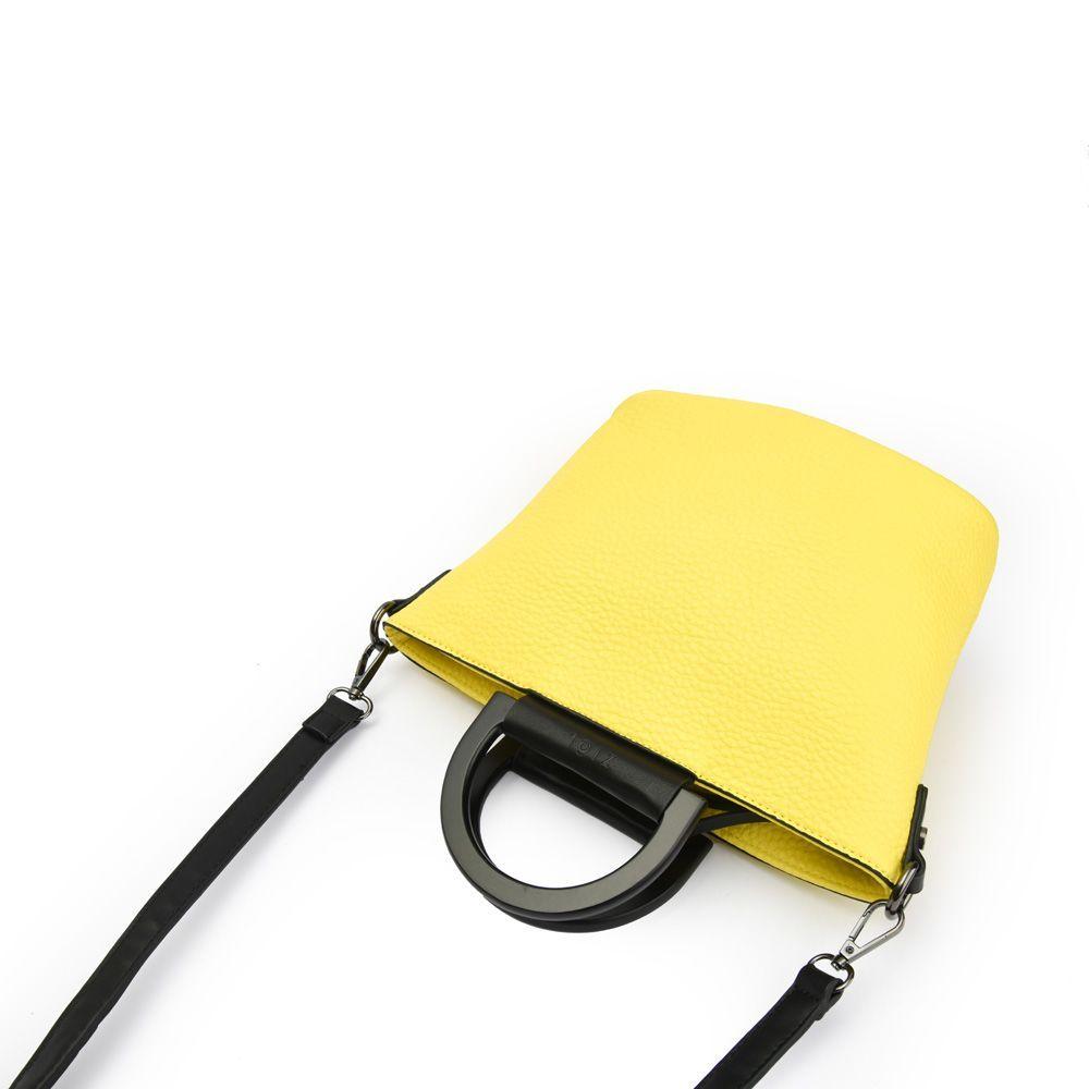 Camille Carteras Bandolera Mediana Amarillo-3