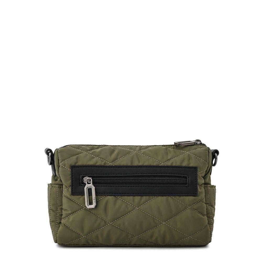 Cartera bandolera mediana cersei verde oliva-2