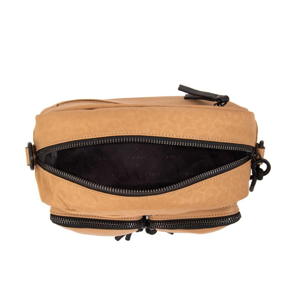 Cartera bandolera selina mediana beige-3