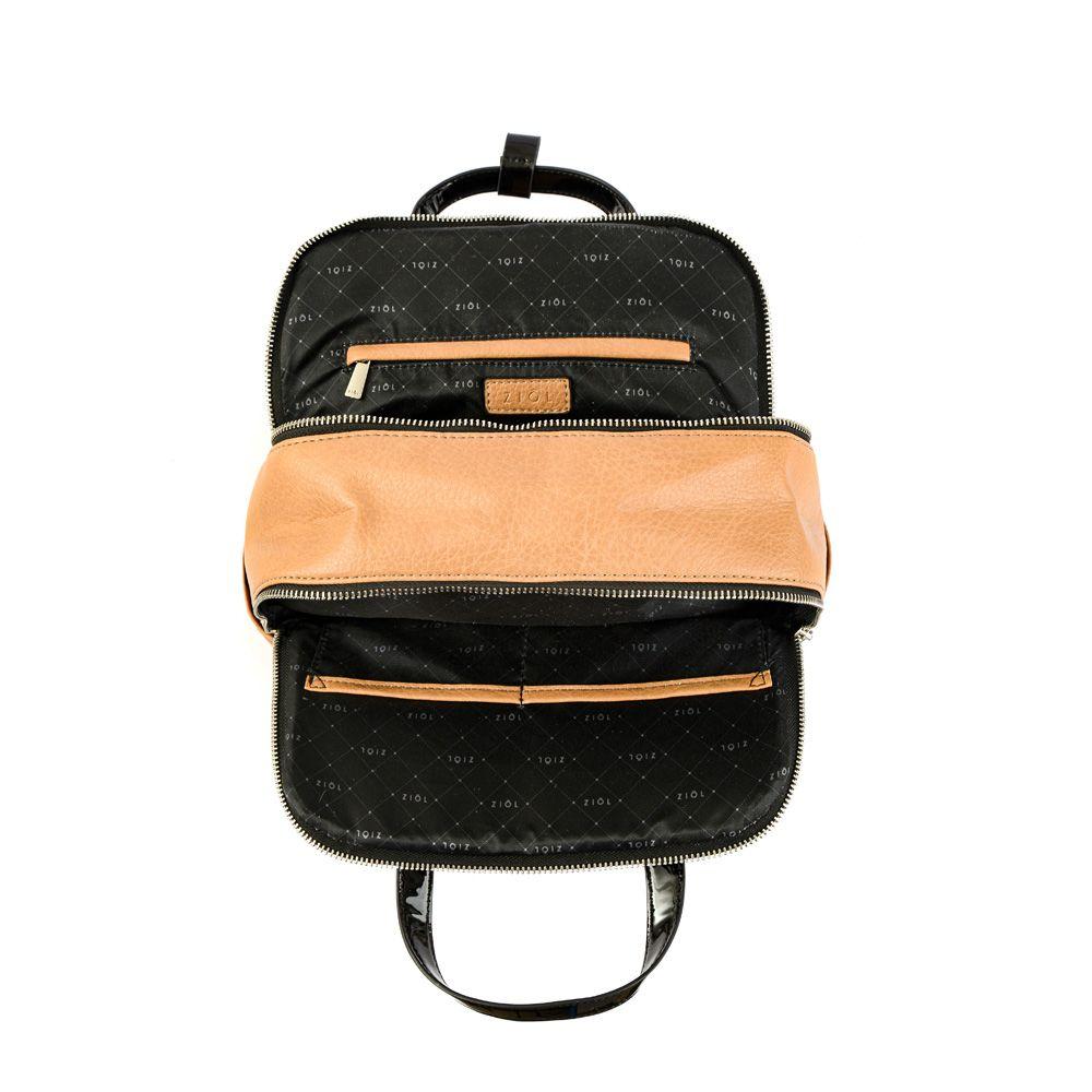 Mochila Mediana Clara Camel-3