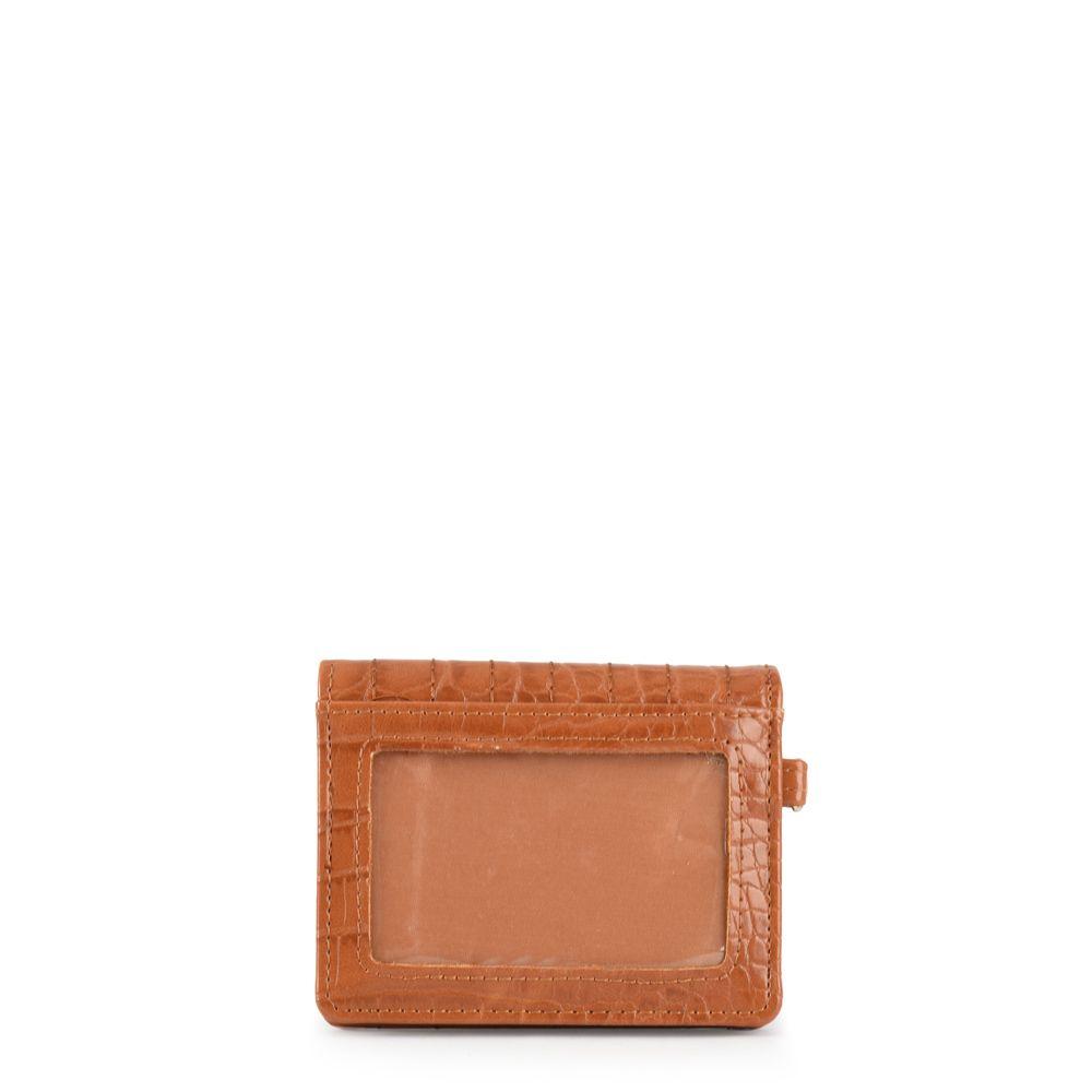 Tarjetero con ventana pequeña odzun camel-1
