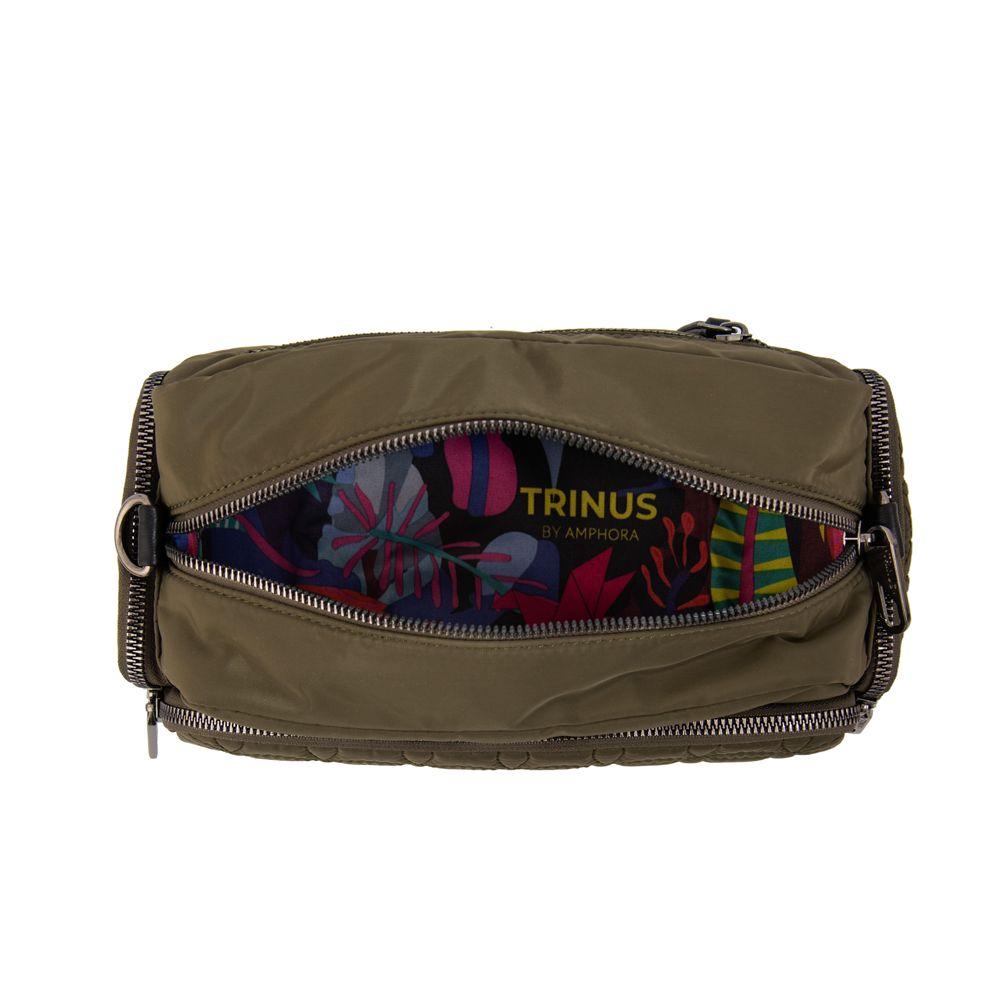 Cartera Bandolera sahara pequeña verde oliva-3