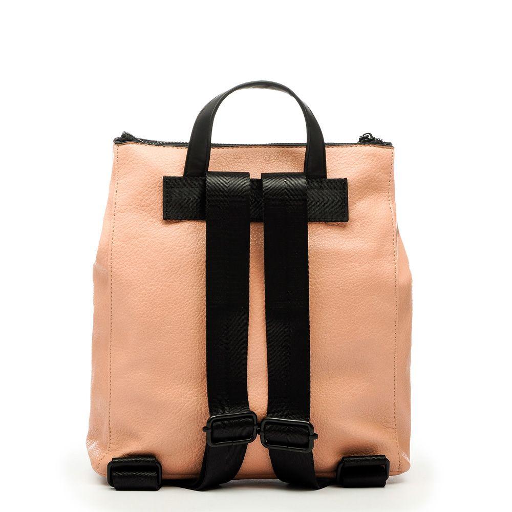 Mochila con tapa pequeña elara rosado claro-2