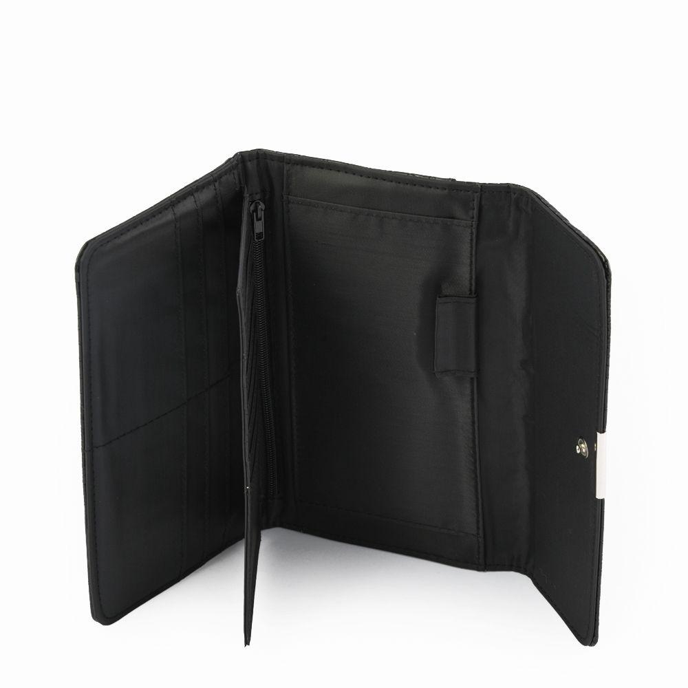 Chequera con flap caroline negro-2