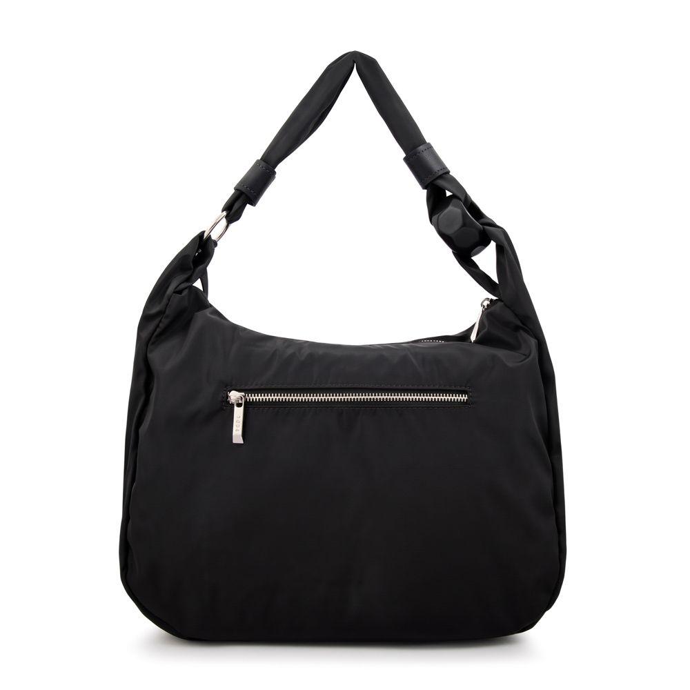 Cartera corte oval casandra grande negro-2