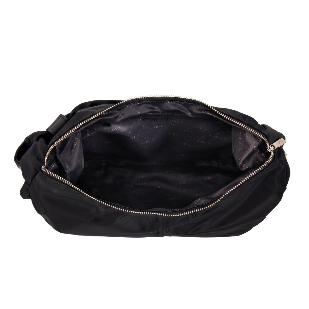 Cartera corte oval casandra grande negro-3