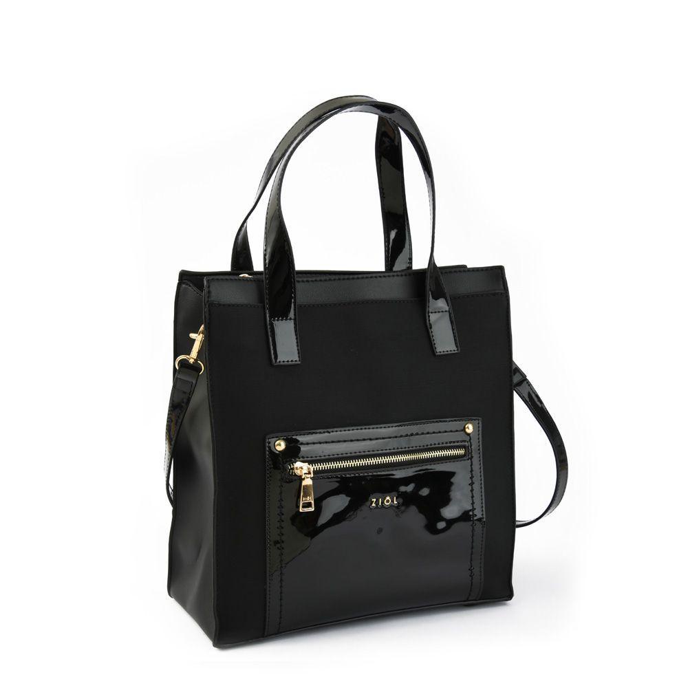 Cali Cartera Dos Asas Tres Divisiones Grande Negro-1