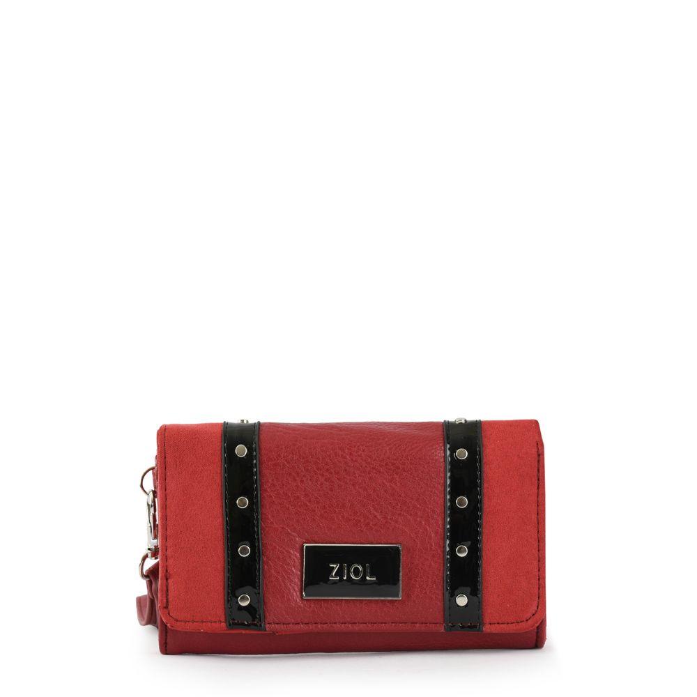 Billetera acordeon mediana martuni rojo oscuro-0