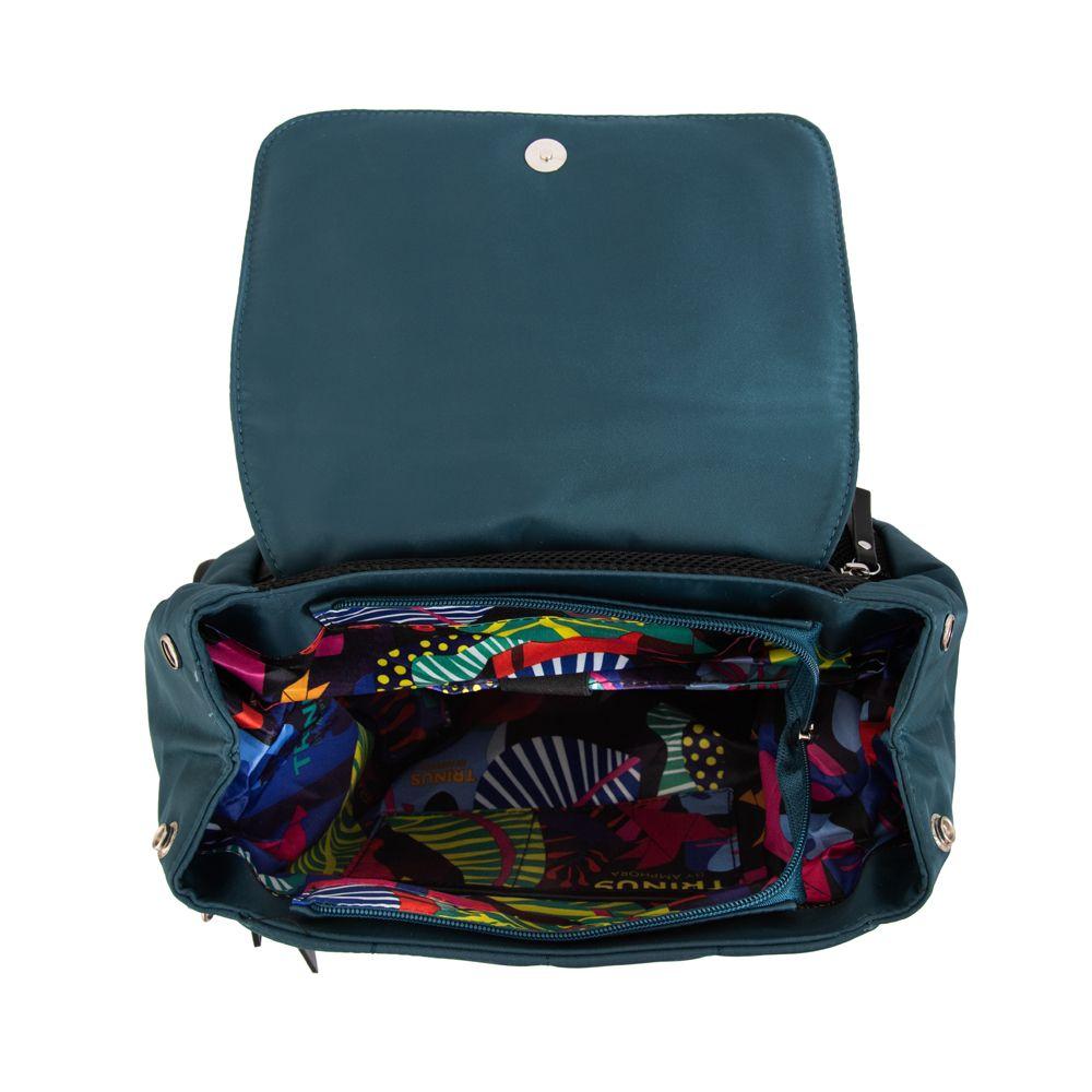 Mochila porta notebook grande lizel petroleo oscuro-3