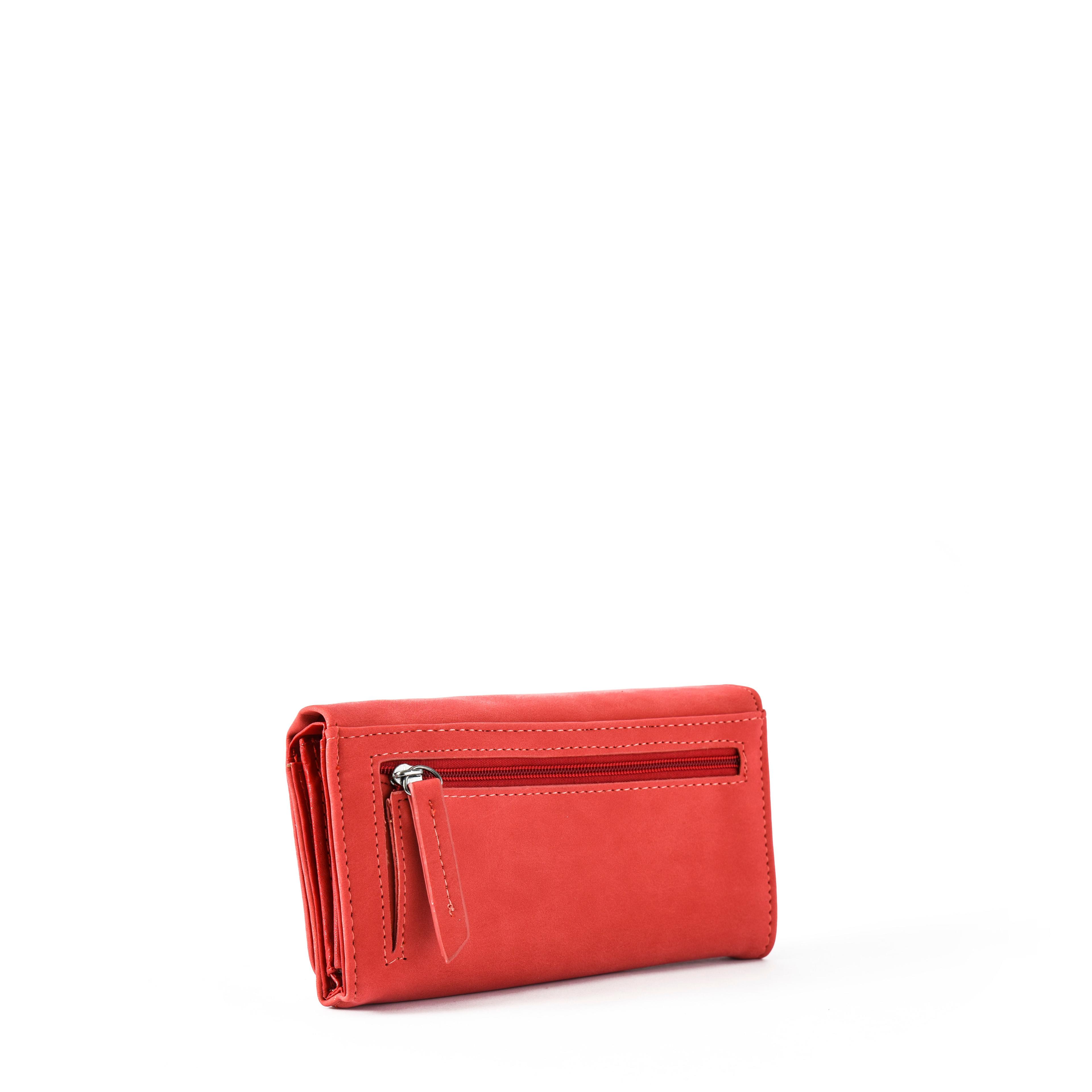 Oblina Billetera Acordeon Mediana Rojo-1
