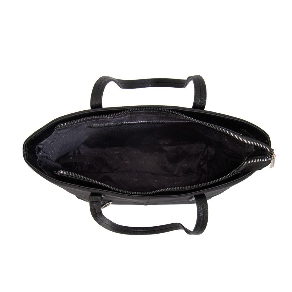 Cartera tote bote izadora grande negro-3