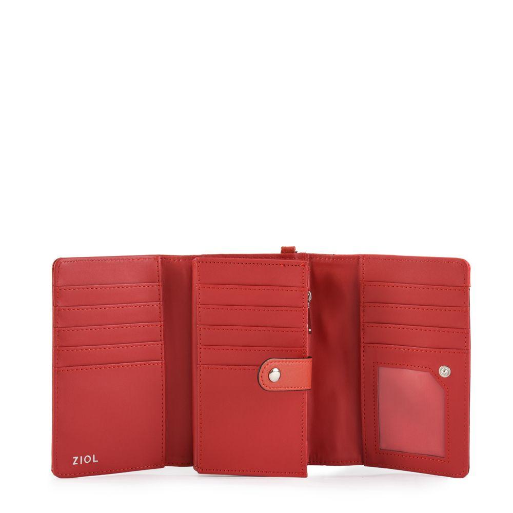 Billetera acordeon mediana araxa rojo-2