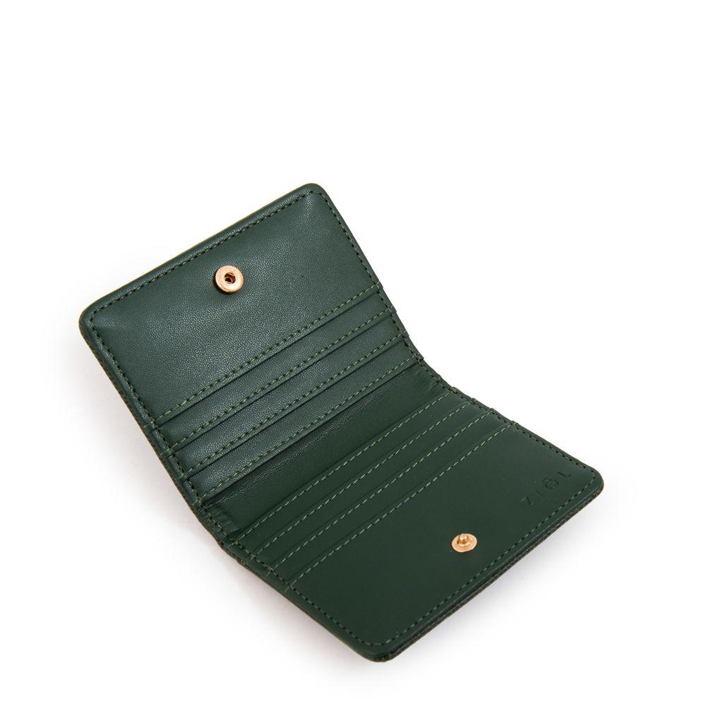 Tarjetero tonka pequeña verde oliva-2