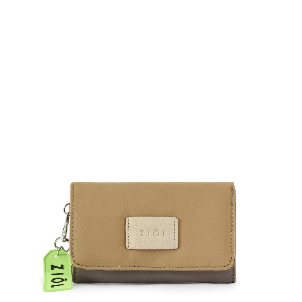 Billetera acordeon mediana evania taupe-0