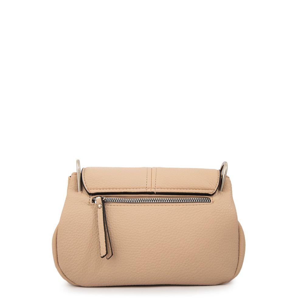 Cartera bandolera marcela mediana beige-2