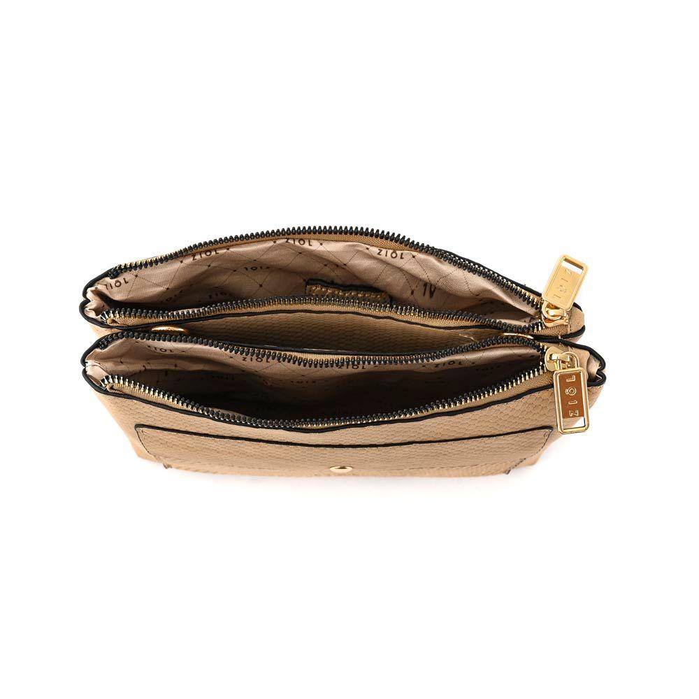 Cartera bandolera pequeña sidonie beige-3