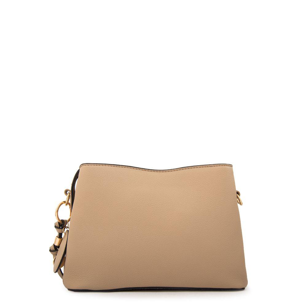 Cartera bandolera antonieta pequeña beige-2