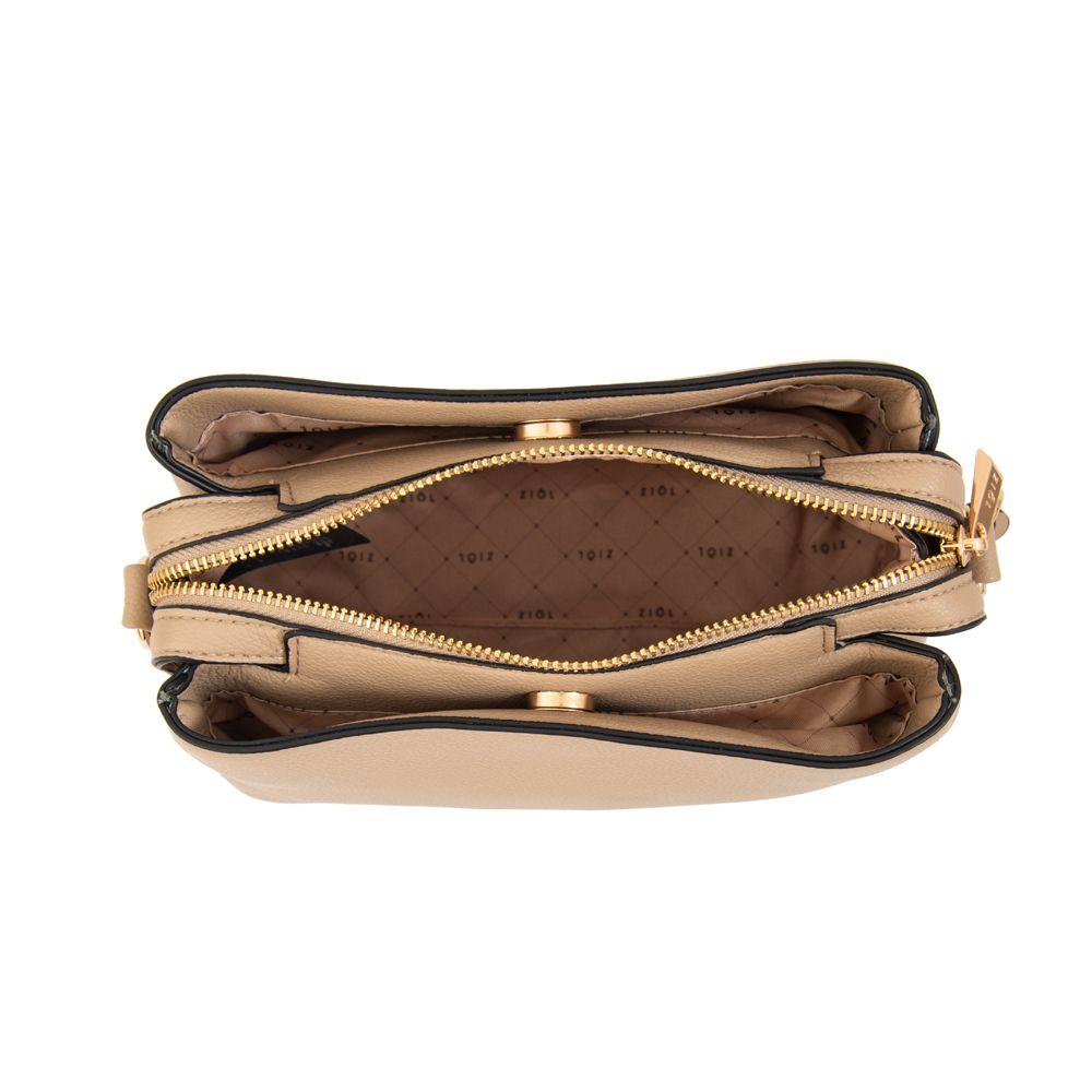 Cartera bandolera antonieta pequeña beige-3