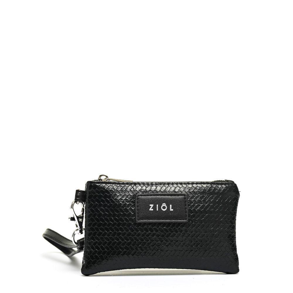 Monedero rectangular pequeña printemps negro-1