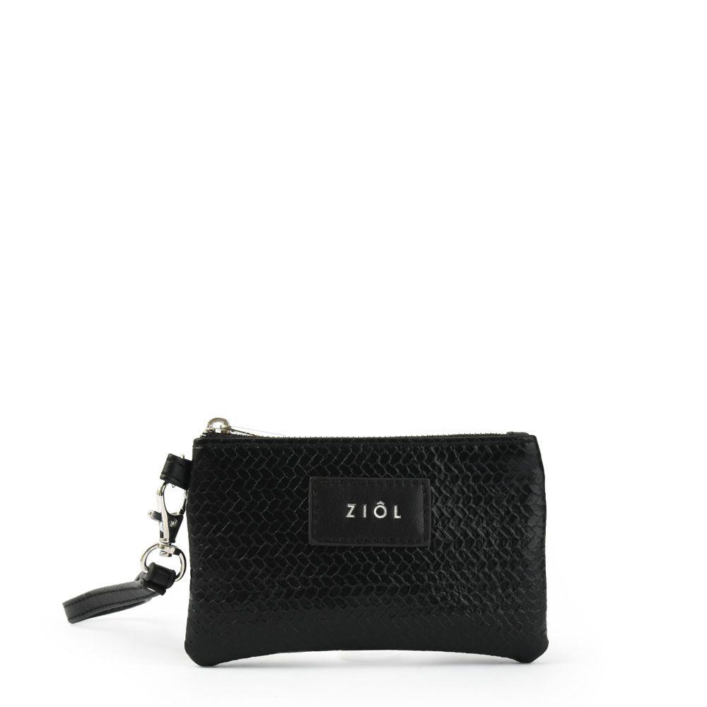 Monedero rectangular pequeña printemps negro-0