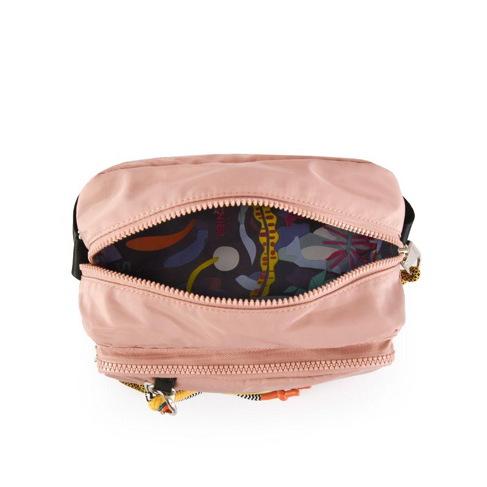 Cartera Bandolera Pequeña Nara Rosa Viejo-3