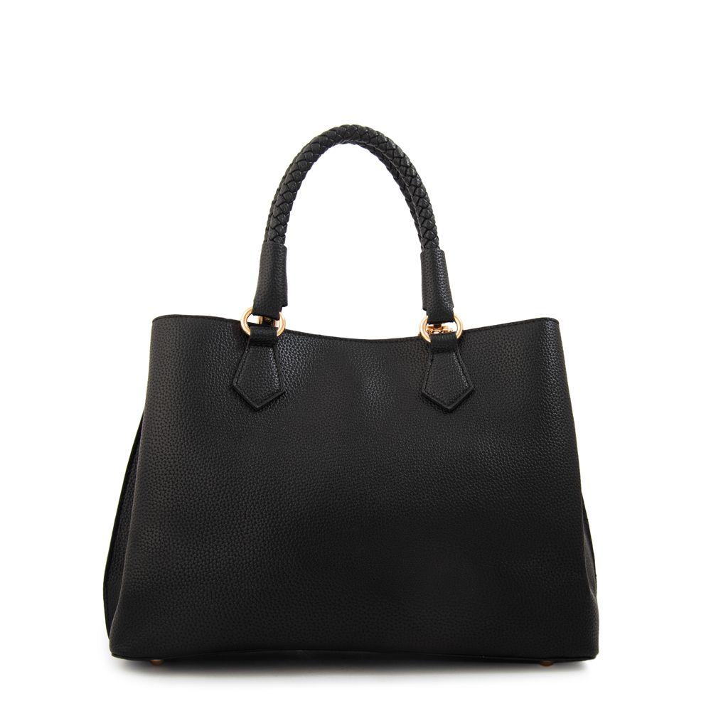 Cartera tote bambina mediana negro-2