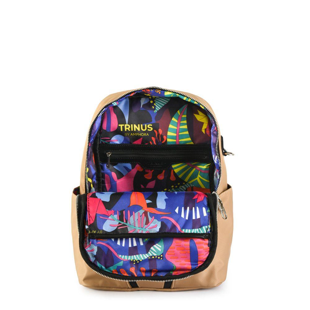 Mochila adelle beige-3