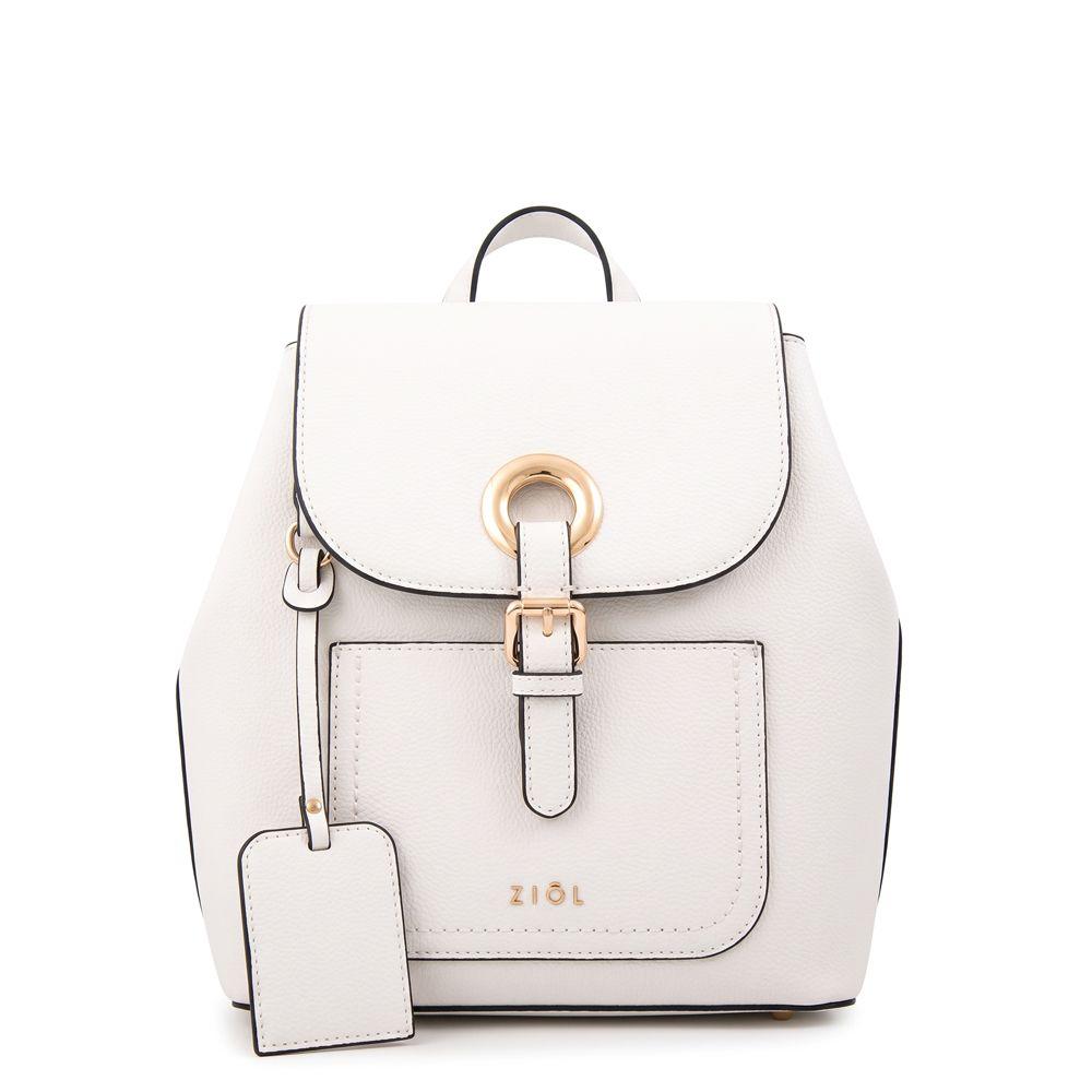 Mochila cailin pequeña blanco-0