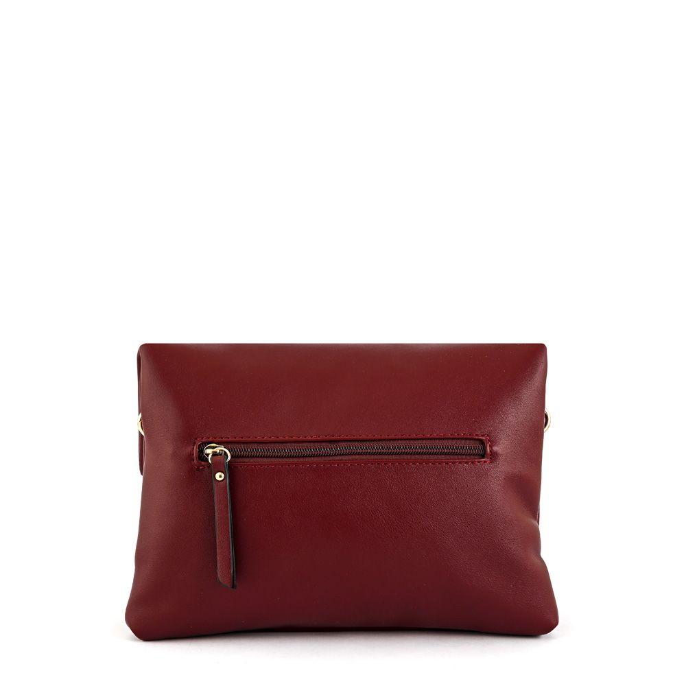 Cartera bandolera pequeña ginny burdeo-2