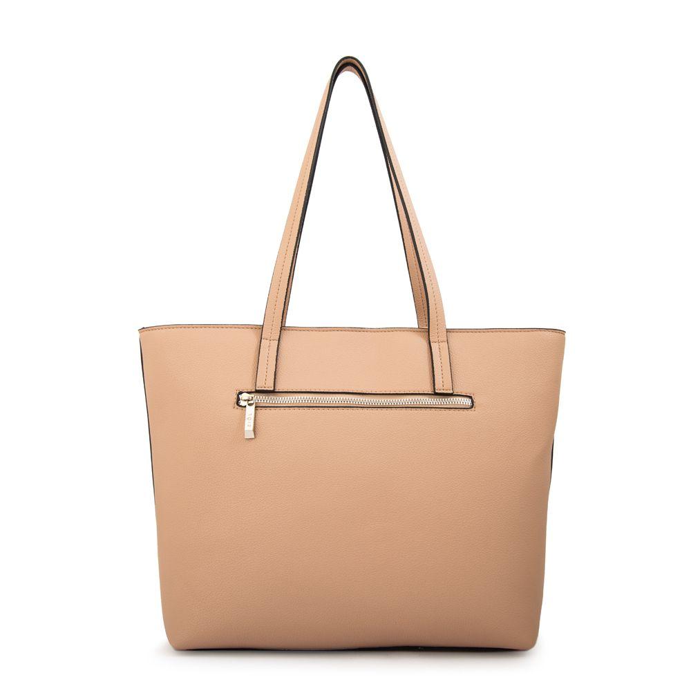 Cartera tote bote izadora grande beige oscuro-2
