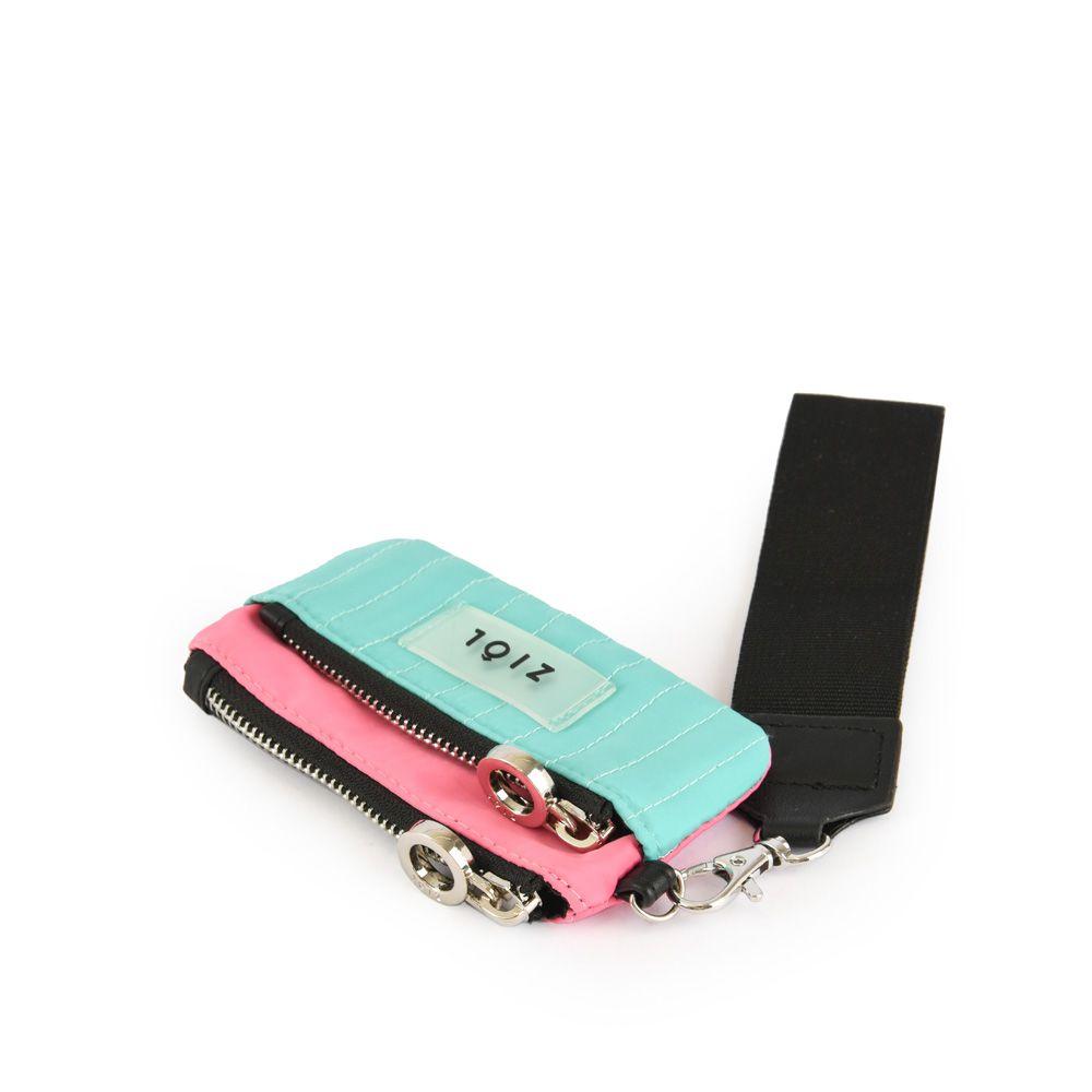 Monedero rectangular pequeña pradis verde agua-1