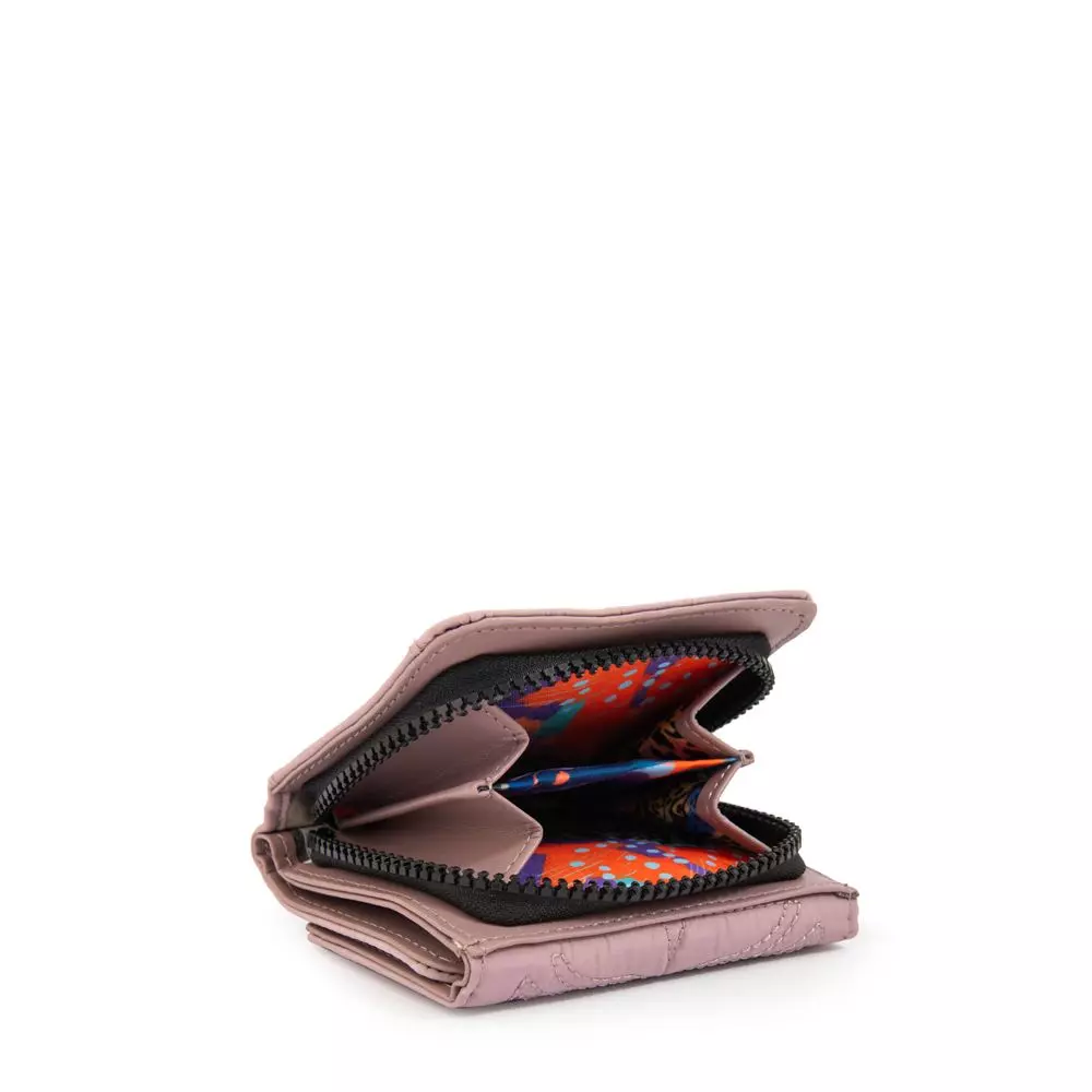 Billetera trinidad pequeña rosa viejo-2