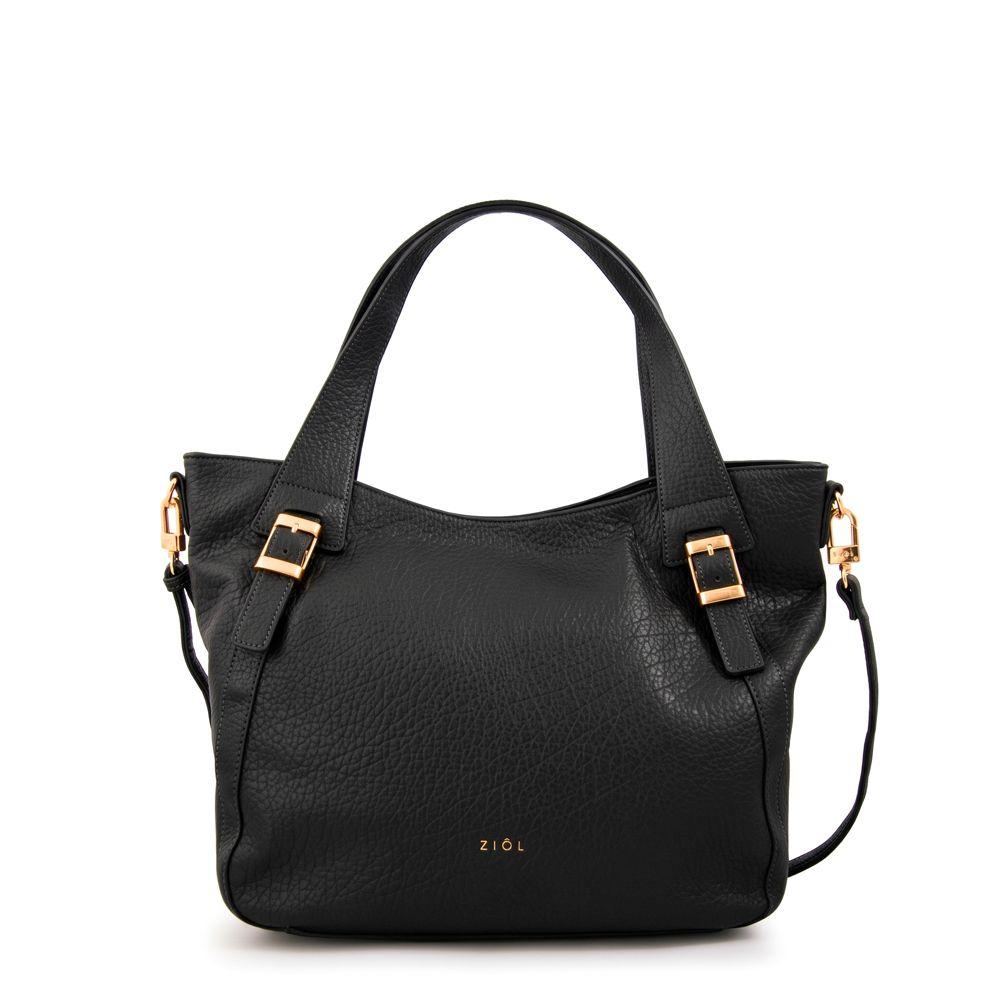 Cartera tote tessa grande negro-0