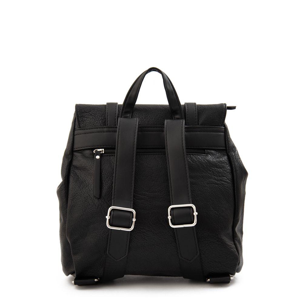Mochila con tapa mediana erzurum negro especial-2