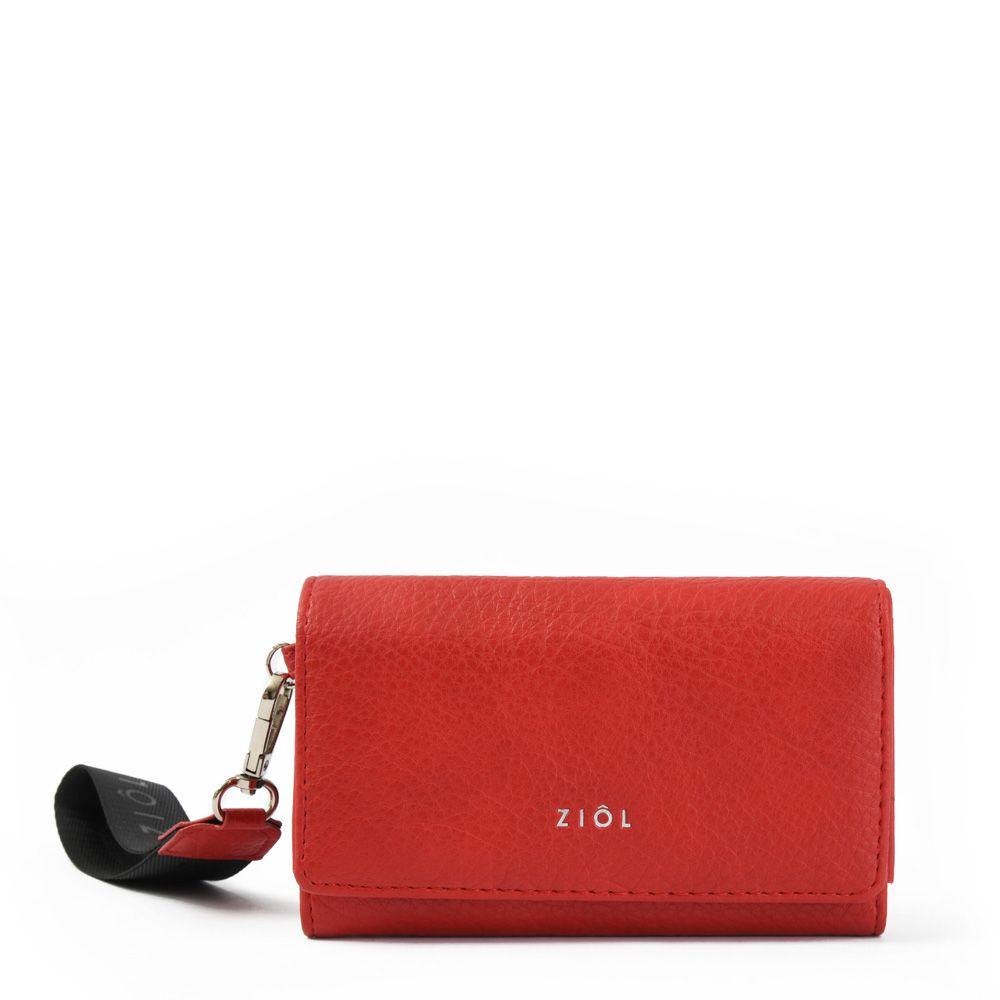 Billetera acordeon mediana famille rojo-0