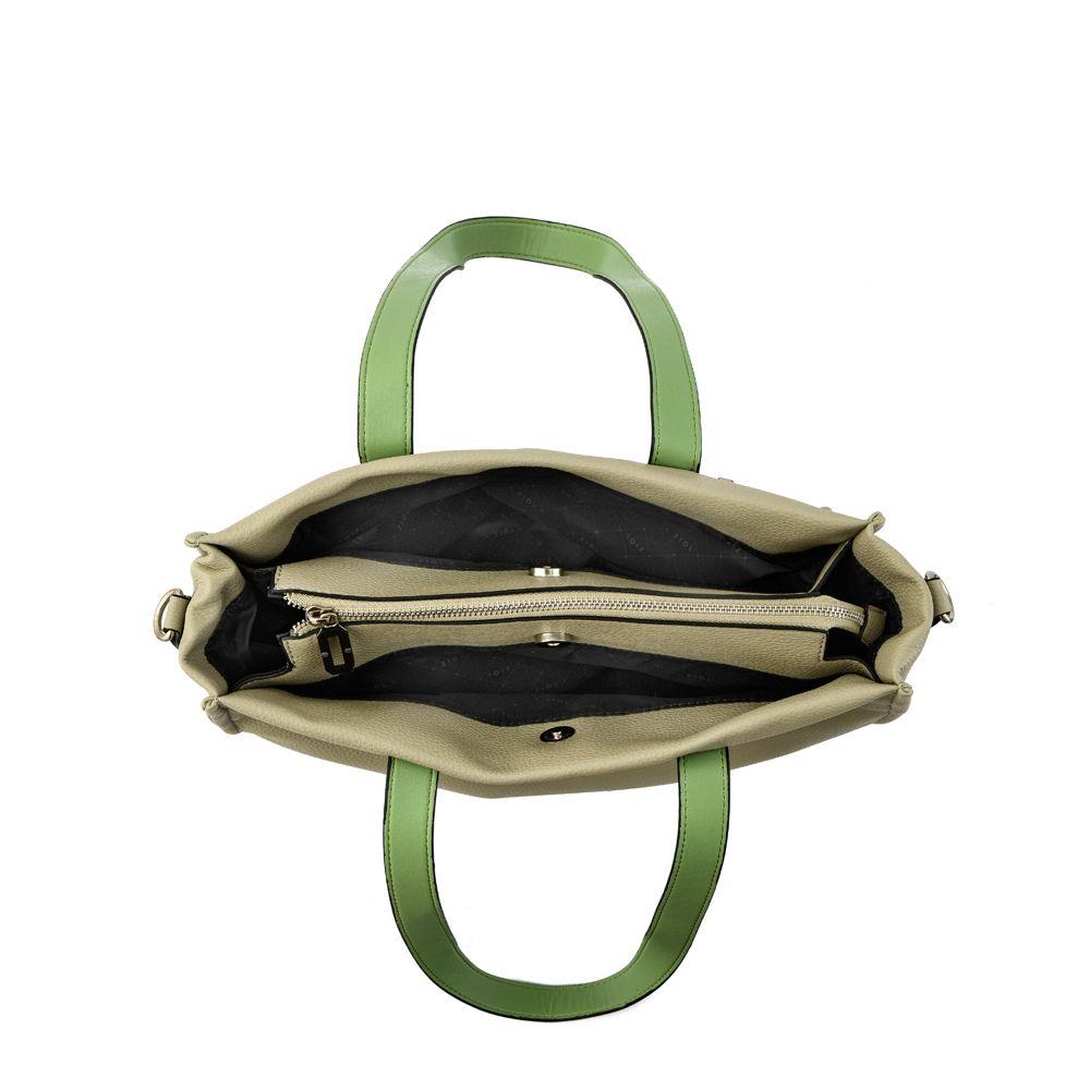 Cartera dos asas tres divisiones grande lousa gris-3