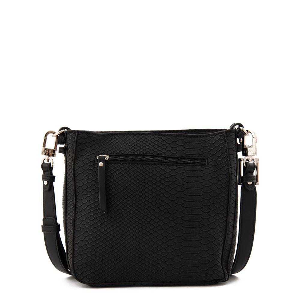Cartera bandolera mediana polete negro especial-2