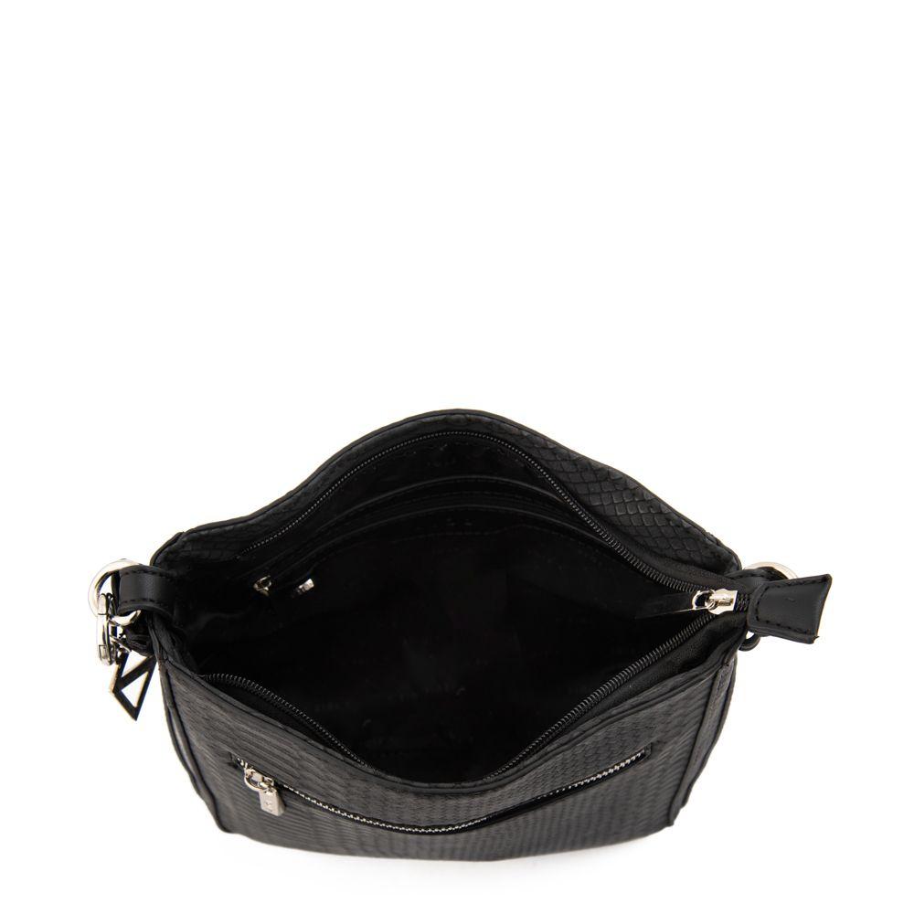 Cartera bandolera mediana polete negro especial-3
