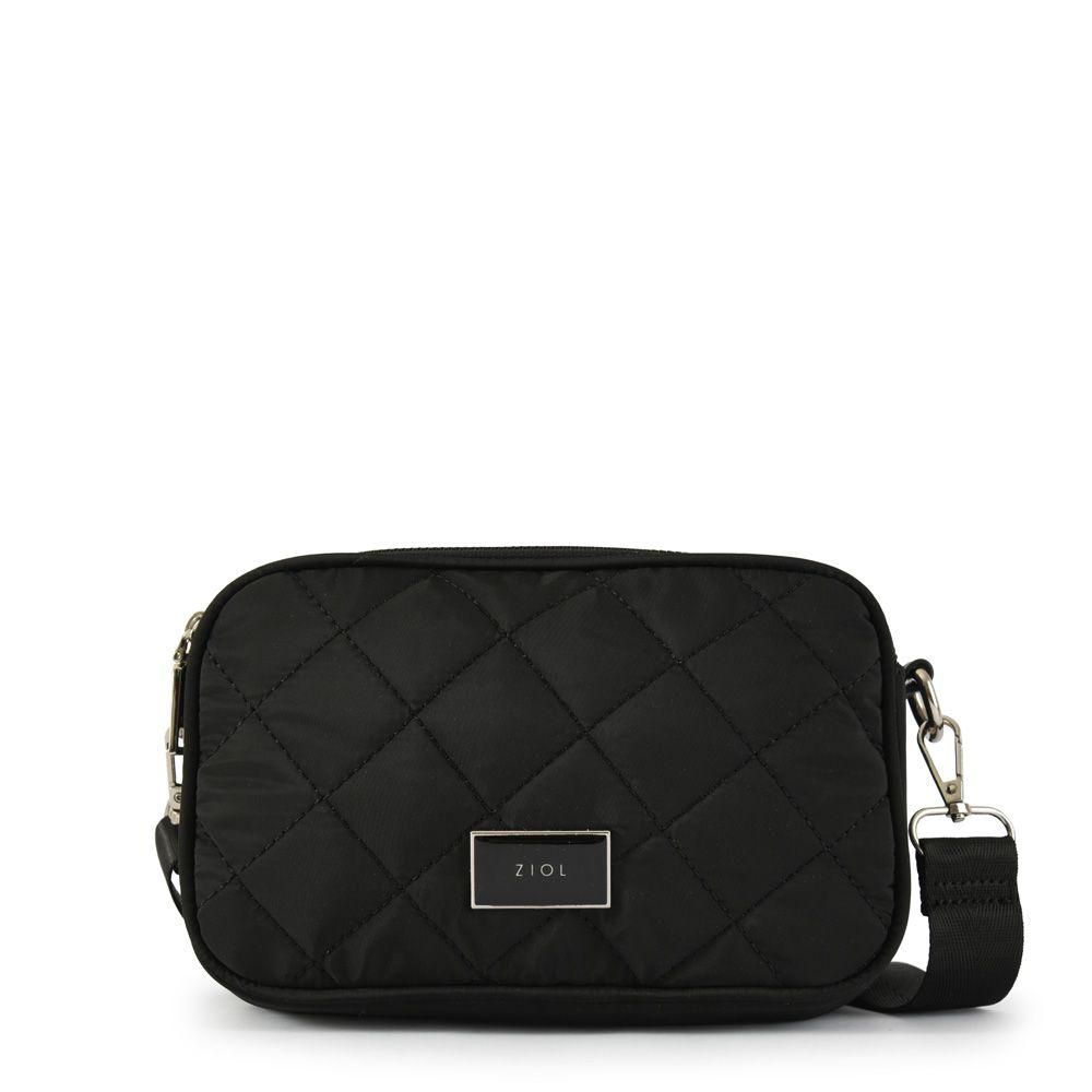 Cartera bandolera pequeña bouffi negro-0