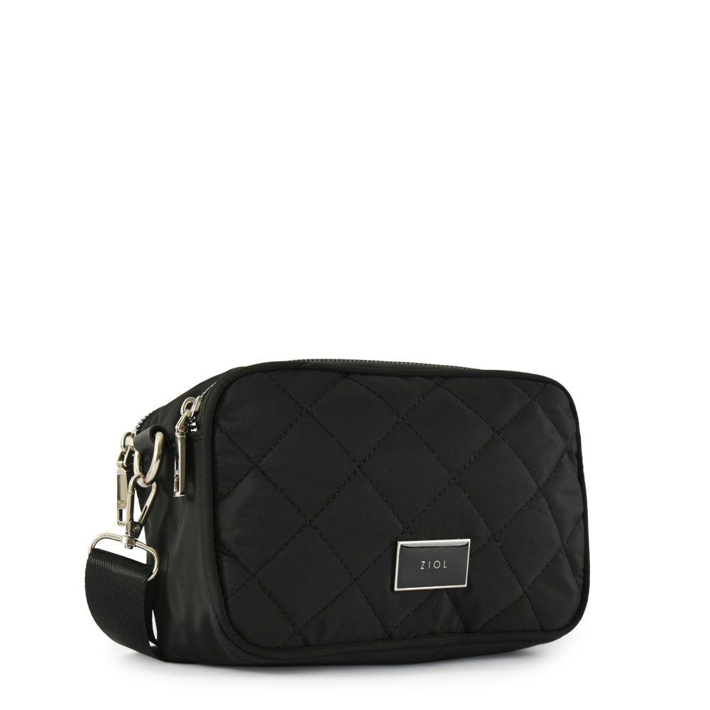 Cartera bandolera pequeña bouffi negro-1