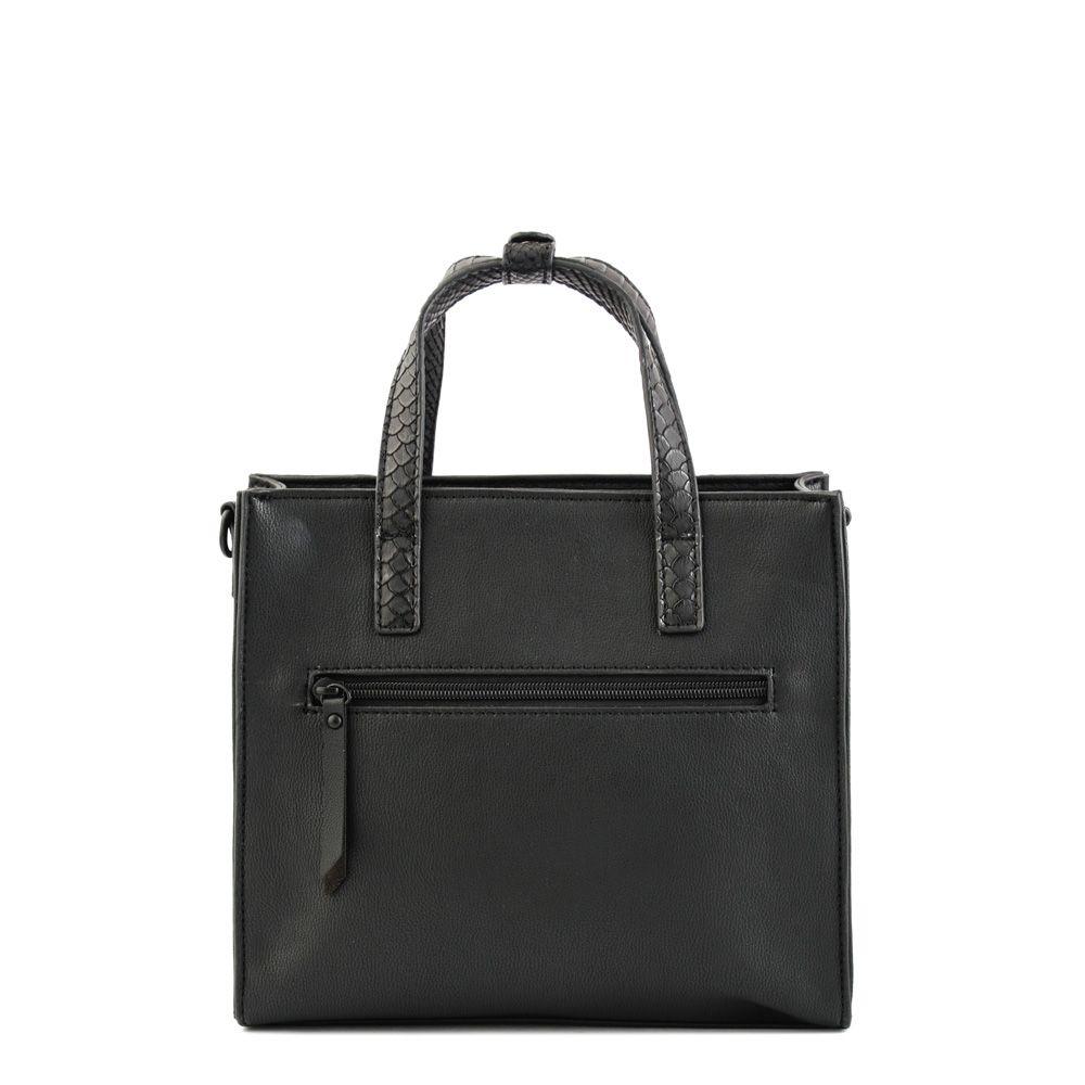 Cartera bandolera mediana maily negro-2