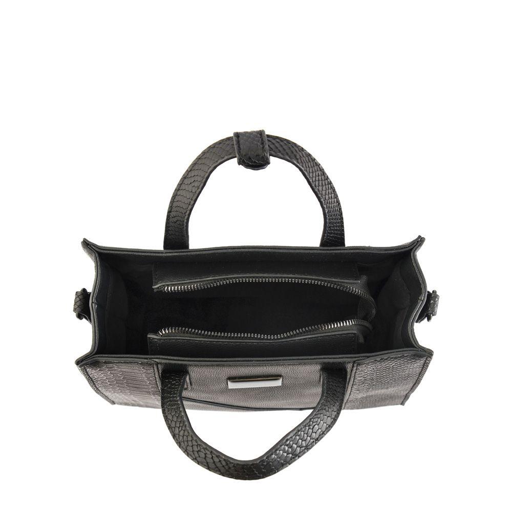Cartera bandolera mediana maily negro-3