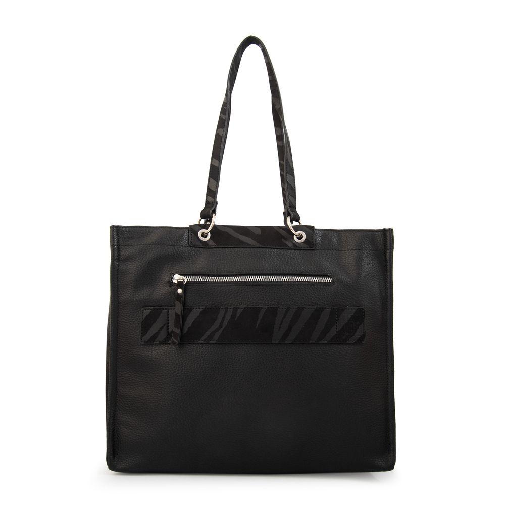 Cartera tote porta notebook simoneta negro-2