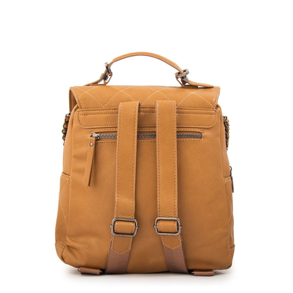 Mochila lian mediana camel-2
