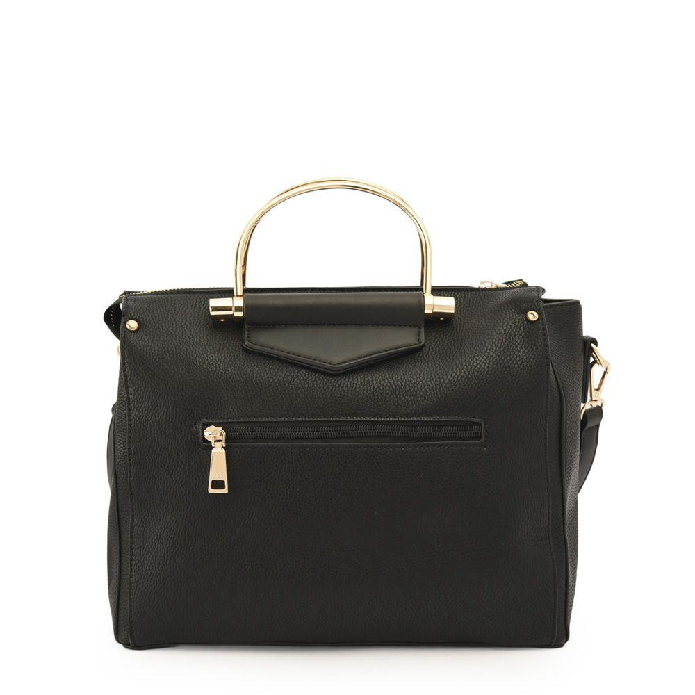 Yunia Cartera Tipo Dos Asas Negro-2