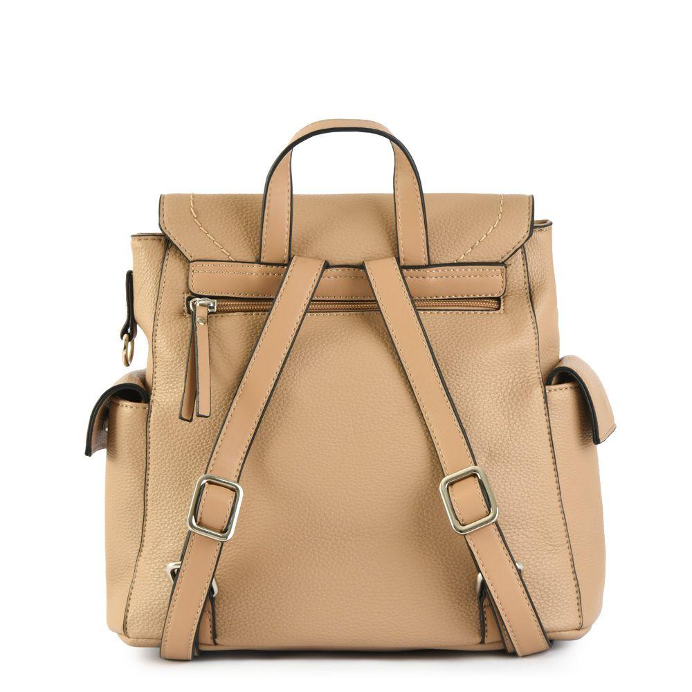 Mochila mediana iskra beige-2