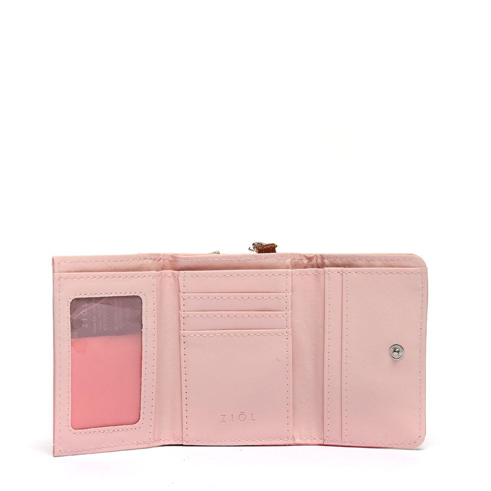 Billetera cierre exterior pequeña tadea rosado-2