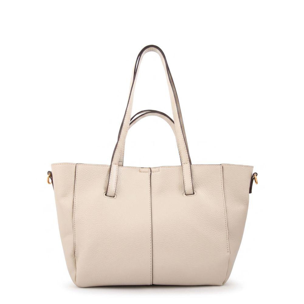 Cartera tote bote loriu blanco crudo-1