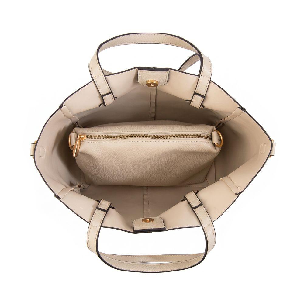 Cartera tote bote loriu blanco crudo-2